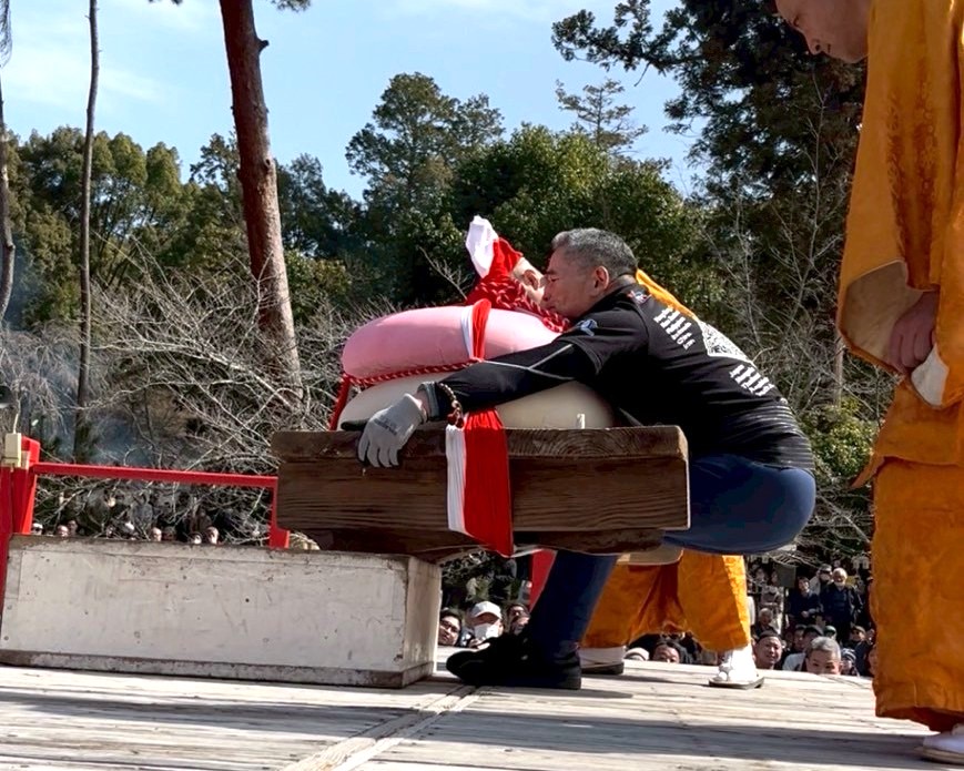 古希特別力餅奉納